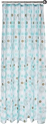 Rideau de douche en polyester home pro, taille 180 cm, imprimé, multicolore