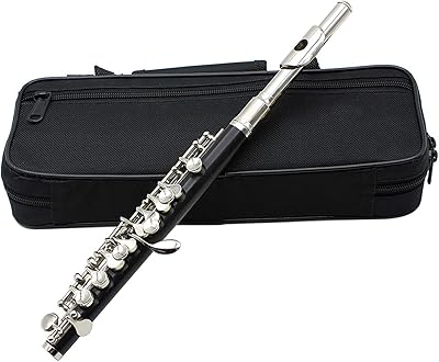 Piccolo, irovami piccolo ottavino flûte demi-taille plaquée argent cupronickel, clé de do avec chiffon de polissage, boîte de tournevis rembourrée. Diaytar Sénégal : Le plaisir d'acheter sans se priver