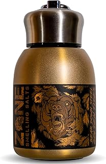 Inhalateur d'ammoniaque zone extreme sels souriants - parfumés d'haltérophilie strongman chaîne en acier
