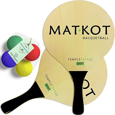 Ensemble de raquettes de ballon de plage w4w kadima - ensemble de 4