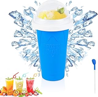 Machine à slushy tasse slushy double couche glace compressée faite maison pour mélange