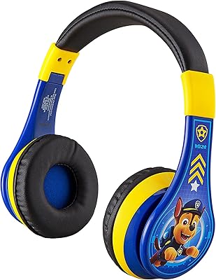 Casque bluetooth ikids paw patrol pour enfants avec microphone casque à réduction