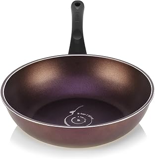 Tech chef - wok/poêle à frire art pans collection, revêtement antiadhésif téflon select