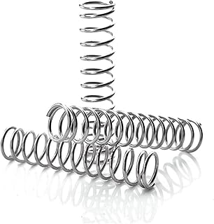 10pcs ressorts d'extension type y ressort en acier inoxydable 304 0,8 mm diamètre