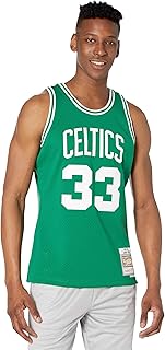 Maillot swingman road larry bird des boston celtics 1985