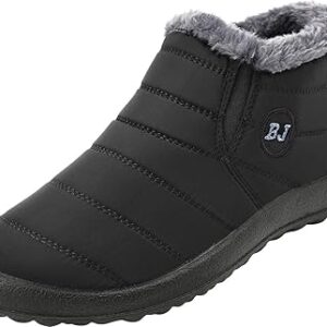 Bottes de neige antidérapantes d'hiver pour femmes et hommes, longueur cheville, pour usage intérieur et extérieur. Diaytar : Quand qualité rime avec économie