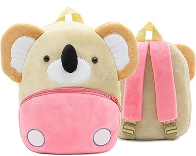 Joli sac à dos en peluche pour tout-petits avec un motif d'animal