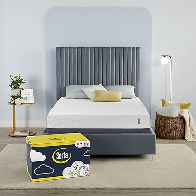 Serta - matelas en mousse à mémoire de forme à gel rafraîchissant