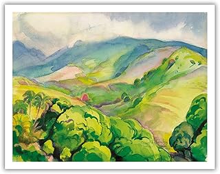 Pacifica island art heavenly hana - maui, hawai'i - peinture aquarelle originale