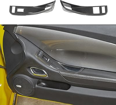 Jimmy compatible avec chevrolet camaro 2010-2015, 2 pièces de couvercle de panneau