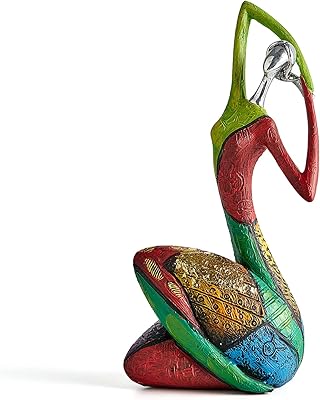 Sculptures de femmes octoday statue de femme abstraite pour armoire de salon sculptures