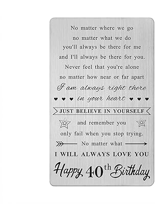 Cadeaux d'anniversaire 40 ans pour femmes et hommes, idées cadeaux d'anniversaire 40 ans