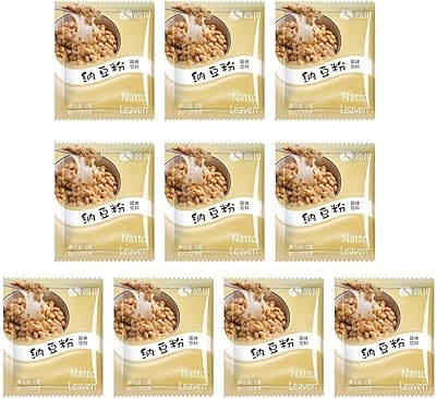 Poudre de démarrage natto, 10 pièces, poudre de soja fermentée japonaise, natto, santé