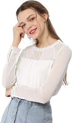 Chemisier en mousseline pour femme