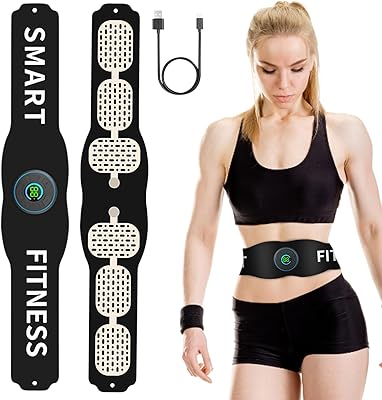 Ceinture de stimulation musculaire wesvenly, ceinture d'entraînement musculaire ems, équipement de stimulation musculaire