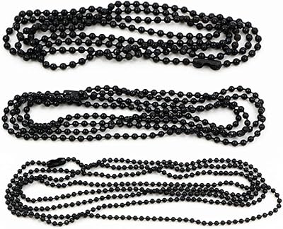 Pièces chaîne de perles électrolytiques 65 cm bijoux et accessoires