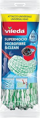 Vleda microfibre & clean super mop 159808, vert