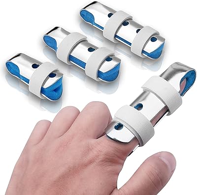 Attelle de doigt en aluminium en 3 tailles attelle métal pour immobiliser