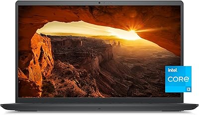 Ordinateur portable mince dell inspiron 15 3000 2021 avec écran led fhd