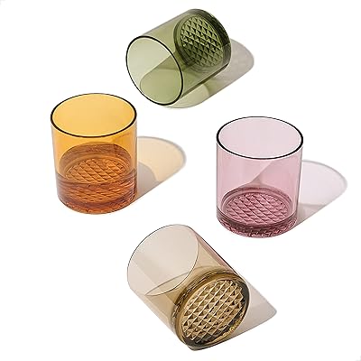 Ensemble de tasses à whisky en plastique incassable toosware reserve 12