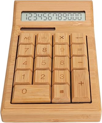 Calculatrice de bureau à 12 chiffres avec grand écran lcd, double alimentation solaire