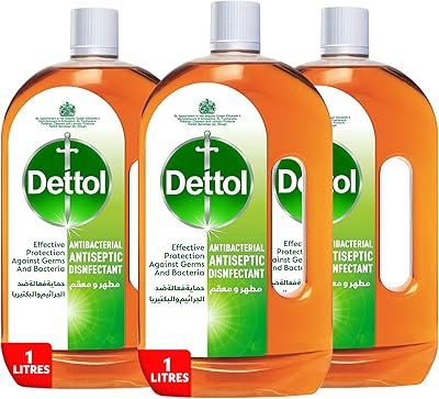 Liquide désinfectant antibactérien dettol pour une protection efficace contre les germes et l'hygiène