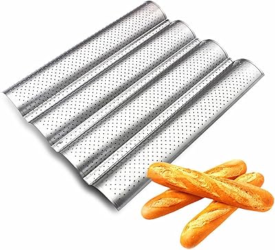 Plaque de cuisson rectangulaire antiadhésive plaque de cuisson antiadhésive pour pain maison, gâteau