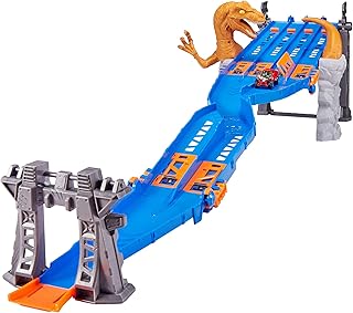 Ensemble de jeu à 4 voies metal machines dinosaur raptor attack avec mini