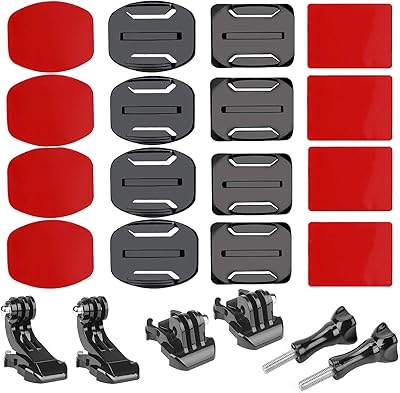 Kit d'accessoires pour casque gormoir, ensemble de tampons adhésifs, supports adhésifs plats