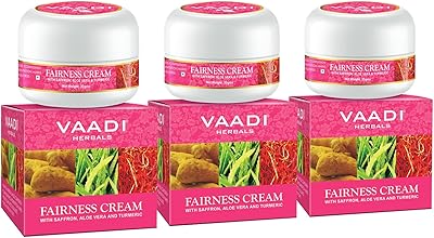 Crème équité fadi herbals à l'extrait d'aloe vera, safran et curcuma, 30 g