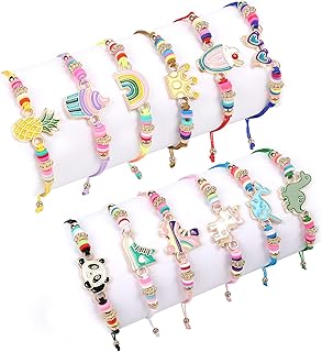 12 pièces bracelets pour enfants filles, bijoux licorne pour femmes, conception de licorne