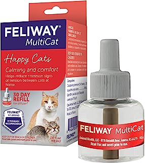 Diffuseur apaisant feliway multi cat (1 paquet, 48 ml) | recommandé