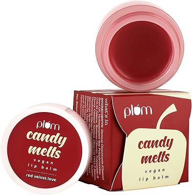 Blaq à lèvres, baume à lèvres végétalien qui fait fondre les bonbons | red velvet love | avec protection uv naturelle, ultra hydratation et brillance supplémentaire pour les lèvres | 100% sans cruauté. Commandez en toute confiance sur Diaytar, votre marketplace de confiance