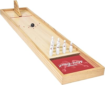 Ensemble de jeu de bowling de table go sports mini bowl-01 | construction