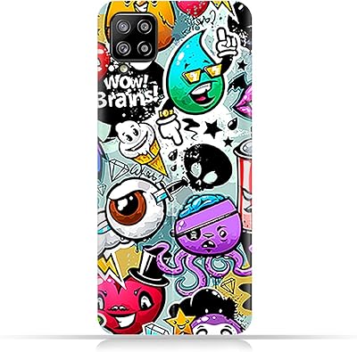 Coque mobile en tpu design amc avec motif de personnages étranges pour samsung