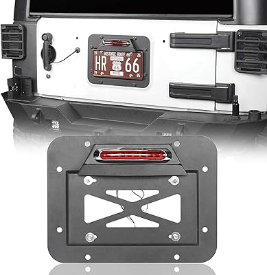 Kit de transfert de pneu de secours hawk road wrangler avec panneau lumineux
