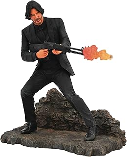 Diamond select toys : john wick gallery diorama en pvc des catacombes