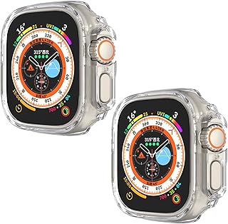 Compatible avec apple watch ultra 49 mm, coque de protection complète résistante aux