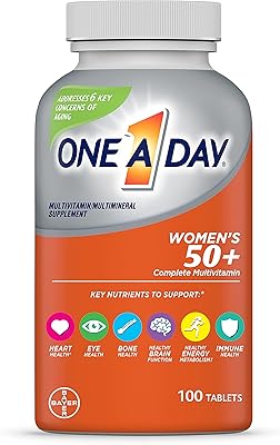 Supplément multivitaminé et minéral bayer pour femmes de 50 ans et plus, avantage