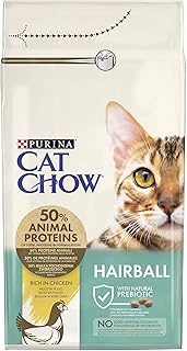 Purina cat chow hair ball control nourriture sèche enrichie au poulet, 1,5 kg