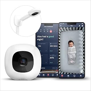Moniteur bébé intelligent nanit et support mural de pro smart
