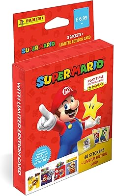 Ensemble d'autocollants multiples super mario playtime