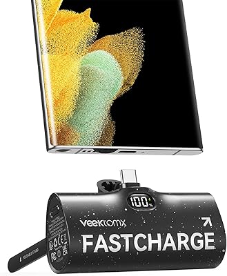 Victomax 5000mah 20w pd et qc 3.0 mini chargeur usb c portable à