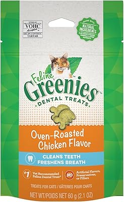 Saveur de poulet félin greenies