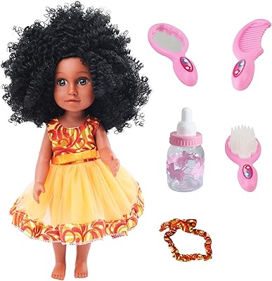 Tosalmo black baby dolls 14 pouces poupées noires nouveau-nées à partir de 3