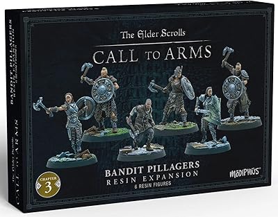 The elder scrolls : call to arms extension bandit pillars 6 figurines