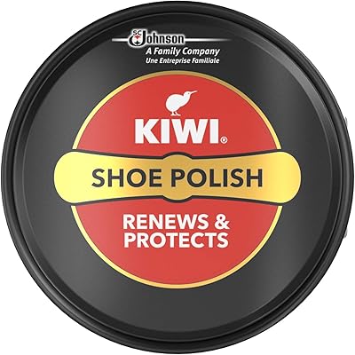 Cirage pour cuir kiwi noir 50 ml (paquet de 12)