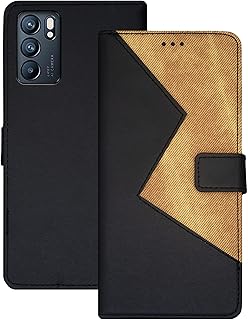 Oetro wallet design étui de protection avec support pour oppo reno