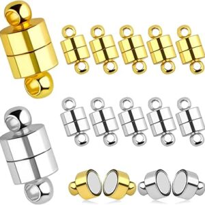 LOT DE 12 FERMOIRS MAGNÉTIQUES, CLIPS DE FIXATION POUR BRACELETS ET COLLIERS, FERMOIR