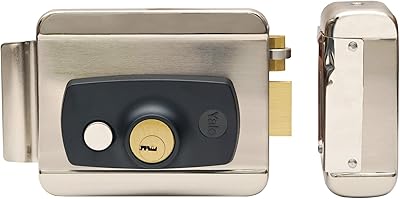Serrure électrique yale pour clés yel-200sn (argent, finition sn)